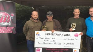 Woods and Ford win £2000 at Upper Tamar’s Mainline Carp Open